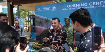 Wakil Wali Kota Bekasi Hadiri Peresmian SPKLU Berkapasitas Besar di Summarecon Mall Bekasi