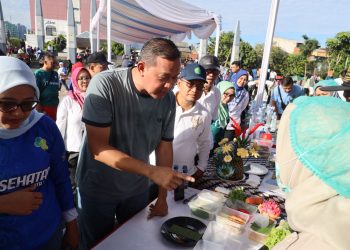Wali Kota Bekasi Tri, Dorong MBG Ciptakan Menu Sehat yang Lezat dan Menarik bagi Anak Lewat Lomba di CFD