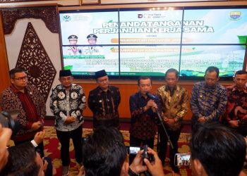Bupati Anwar Sadat Hadiri Penandatanganan PSEL, Jambi Raya Siap Ubah Sampah Jadi Energi Listrik