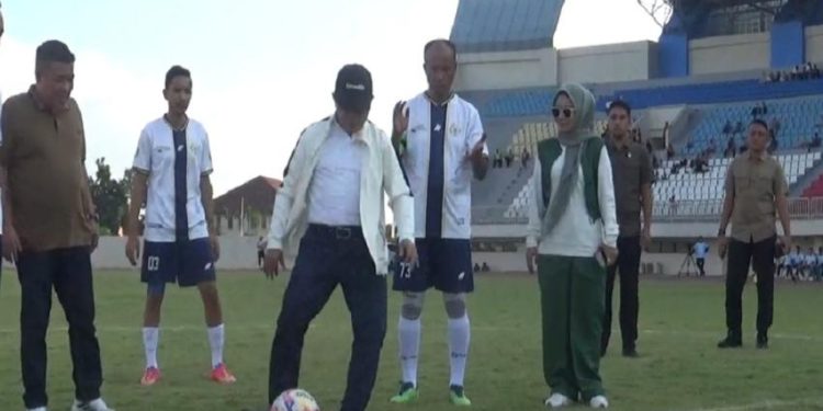 Haris Resmi Buka Liga 4 Jambi 2026 di Stadion Swarna Bhumi