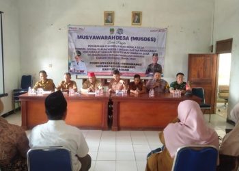 Musdes Bojongmangu Bahas Perubahan Kepdes untuk Pengisian BPD 2026–2034