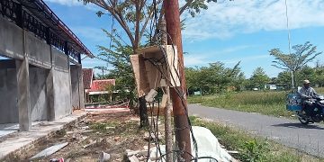 Pembangunan Gedung Koperasi Merah Putih di Blambangan Umpu Tanpa Papan Proyek, Diduga Gunakan Listrik Ilegal