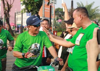 Wali Kota Lepas 2 Agenda di CFD, Sepeda Santai Muhammadiyah dan Fun Run Lamahu Bikin CFD Kian Semarak
