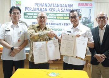 Pemkab Bekasi Gandeng PT Asiana, Siap Olah Sampah TPA Burangkeng 1000 Ton Perhari
