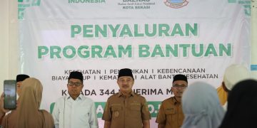 Bersama Baznas Salurkan Zakat Plh Wali Kota Bekasi : Zakat Miliki Peran Strategis Meningkatkan Kesejahteraan Masyarakat