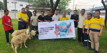 Semangat Berbagi, CCEP Indonesia Salurkan 24 Hewan Kurban untuk Warga Sekitar Pabrik