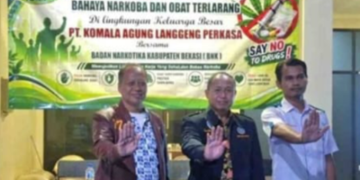 BNK KABUPATEN BEKASI GENCAR SOSIALISASIKAN BAHAYA NARKOBA & OBAT TERLARANG