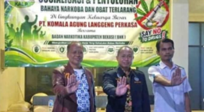 BNK KABUPATEN BEKASI GENCAR SOSIALISASIKAN BAHAYA NARKOBA & OBAT TERLARANG