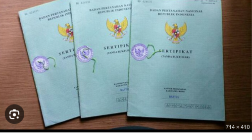 PENGUMUMAN SERTIPIKAT HILANG