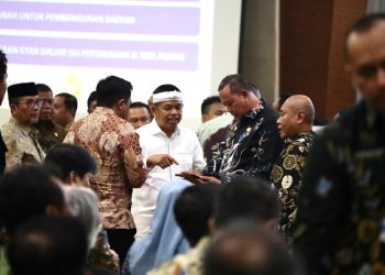 Rakor Pencegahan Korupsi dan Optimalisasi Tata Ruang, Wali Kota Bekasi Teken Komitmen Bersama dengan KPK dan ATR/BPN