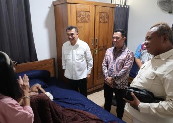 Wawali Harris Bobihoe Kunjungi Anak Pengetik Naskah Proklamasi Dan Sampaikan Undangan HUT RI Dari Presiden Prabowo