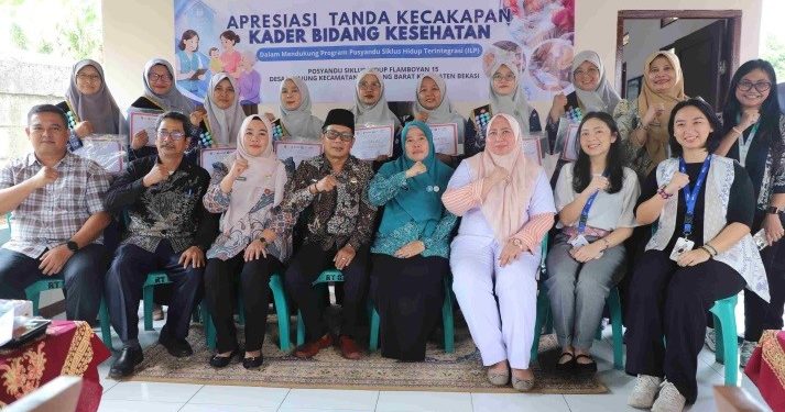 Kecamatan Cikarang Barat Apresiasi CSR PT Yutaka Perkuat Layanan Posyandu