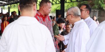 Hadiri HUT ke-4 Gereja Paroki Kranggan, Tri Adhianto Ajak Umat Doakan Korban Bencana di Indonesia.