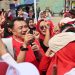 Momen HUT RI 81 Wawali Harris Bobihoe Hibur Emak-Emak Bojong Menteng