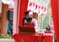 Upacara HUT RI Ke-81, Wali Kota Bekasi Tekankan Pentingnya Menjaga Lingkungan dan Kerukunan.