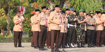 Hari Pramuka ke-65, Wali Kota Bekasi Dorong Generasi Muda Bekasi Makin Mandiri dan Berkarakter