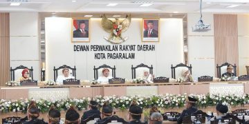 Peringati HUT Kota Ke-25 Tahun DPRD Kota Pagar Alam Gelar Rapat Paripurna