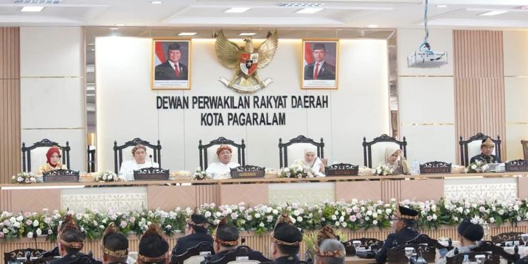 Peringati HUT Kota Ke-25 Tahun DPRD Kota Pagar Alam Gelar Rapat Paripurna
