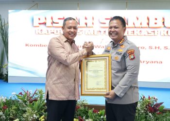 Pisah Sambut Kapolres Metro Bekasi Kota, Wali Kota Bekasi Apresiasi Pengabdian dan Sambut Kepemimpinan Baru