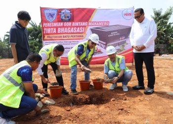 Pemkab Bekasi Dukung Pembangunan GOR Voli Bintang Mahameru Tirta Bhagasasi, untuk Pembinaan Atlet Muda