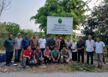 Perluas Akses Pendidikan, USB SMA Negeri 02 Karangbahagia Mulai Dibangun