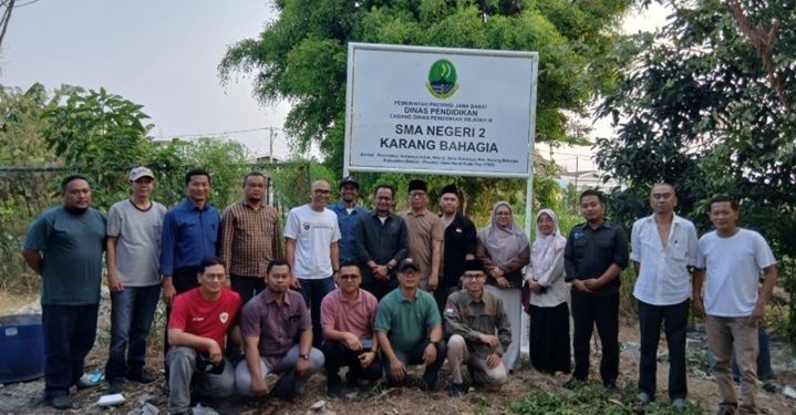 Perluas Akses Pendidikan, USB SMA Negeri 02 Karangbahagia Mulai Dibangun