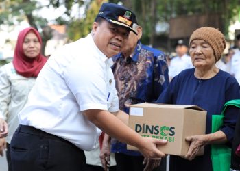 Dinsos Kota Bekasi Salurkan Permakanan Tahun 2026 bagi Anak, Lansia dan Penyandang Disabilitas di Bekasi Timur
