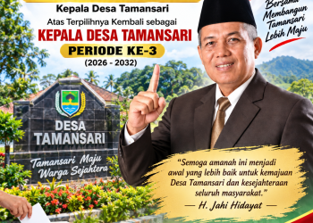 Jahi Hidayat Unggul di Pilkades Tamansari, Kembali Terpilih untuk Periode Ketiga