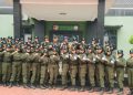 Long March SMK Titian Teras Taruna Jambi 30 September 2026, Disambut Kodim 0416 Bungo -Tebo Dan Dikawal Satlantas Bungo Menuju Titik Akhir