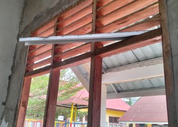 Telan Anggaran Revitalisasi 443 Juta, Teka Pertiwi Rantau Pandan Di Sinyalir Menggabaikan Standar Kwalitas