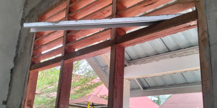 Telan Anggaran Revitalisasi 443 Juta, Teka Pertiwi Rantau Pandan Di Sinyalir Menggabaikan Standar Kwalitas